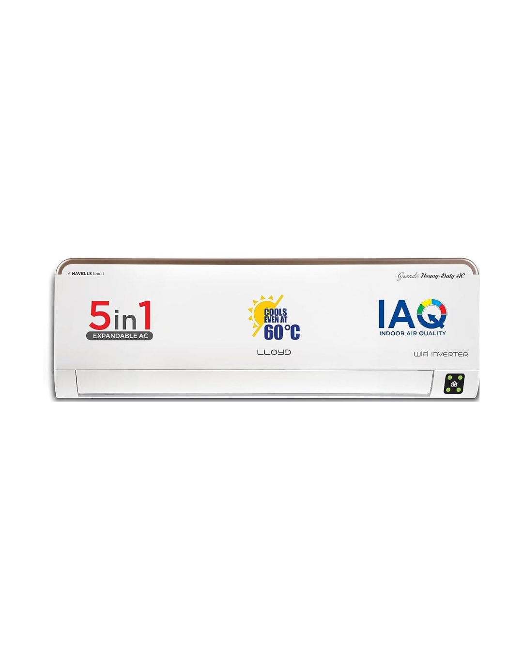 Lloyd 1.0 Tonne Inverter Split AC 5 Star - GLS12V5FWCAQ
