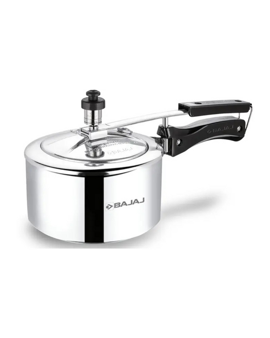 Bajaj 2L Inner lid pressure cooker Silver 2L (Cooker)