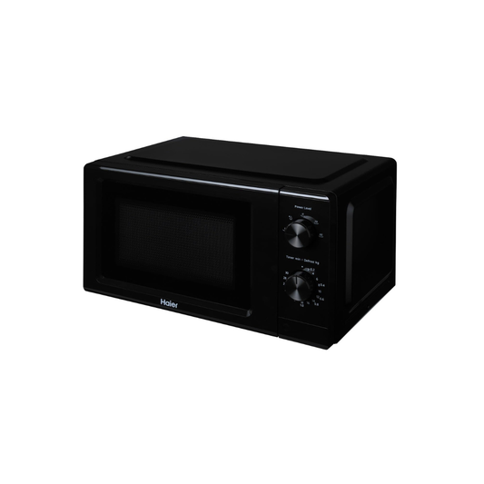 Haier 19 L Inverter Technology, Light Weight, 5 Power Levels Solo Microwave Oven (HIL1901MBPB, Black)