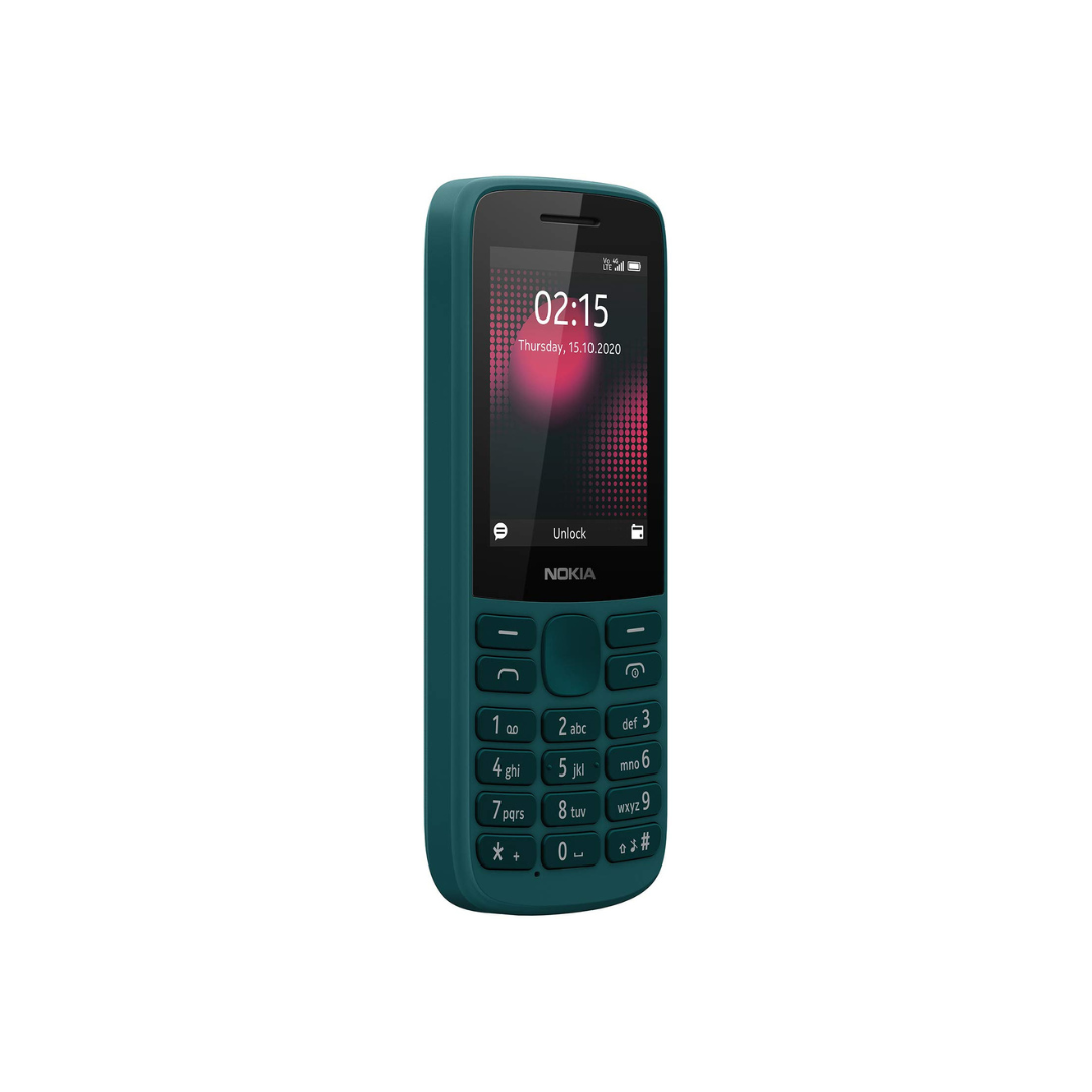 Nokia 215 4G Dual SIM Phone | Cyan Green