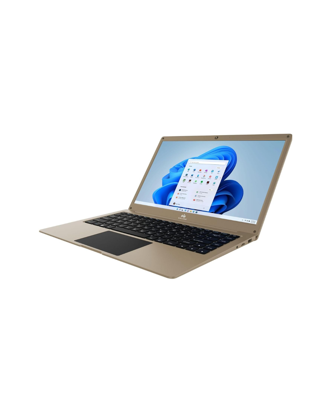 Walker Best Student & Office Laptop: Celeron N4020, 4GB RAM, 128GB SSD, 14.1" FHD IPS Display