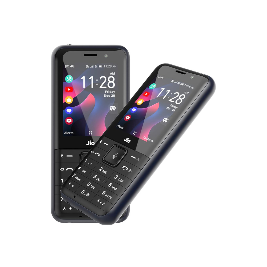 JioPhone Prima 2 4G Keypad Phone | Luxe Blue