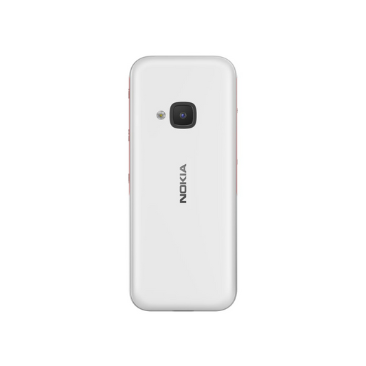 Nokia 5310 Dual SIM Keypad Phone with Rear Camera with Flash | (White/Red)