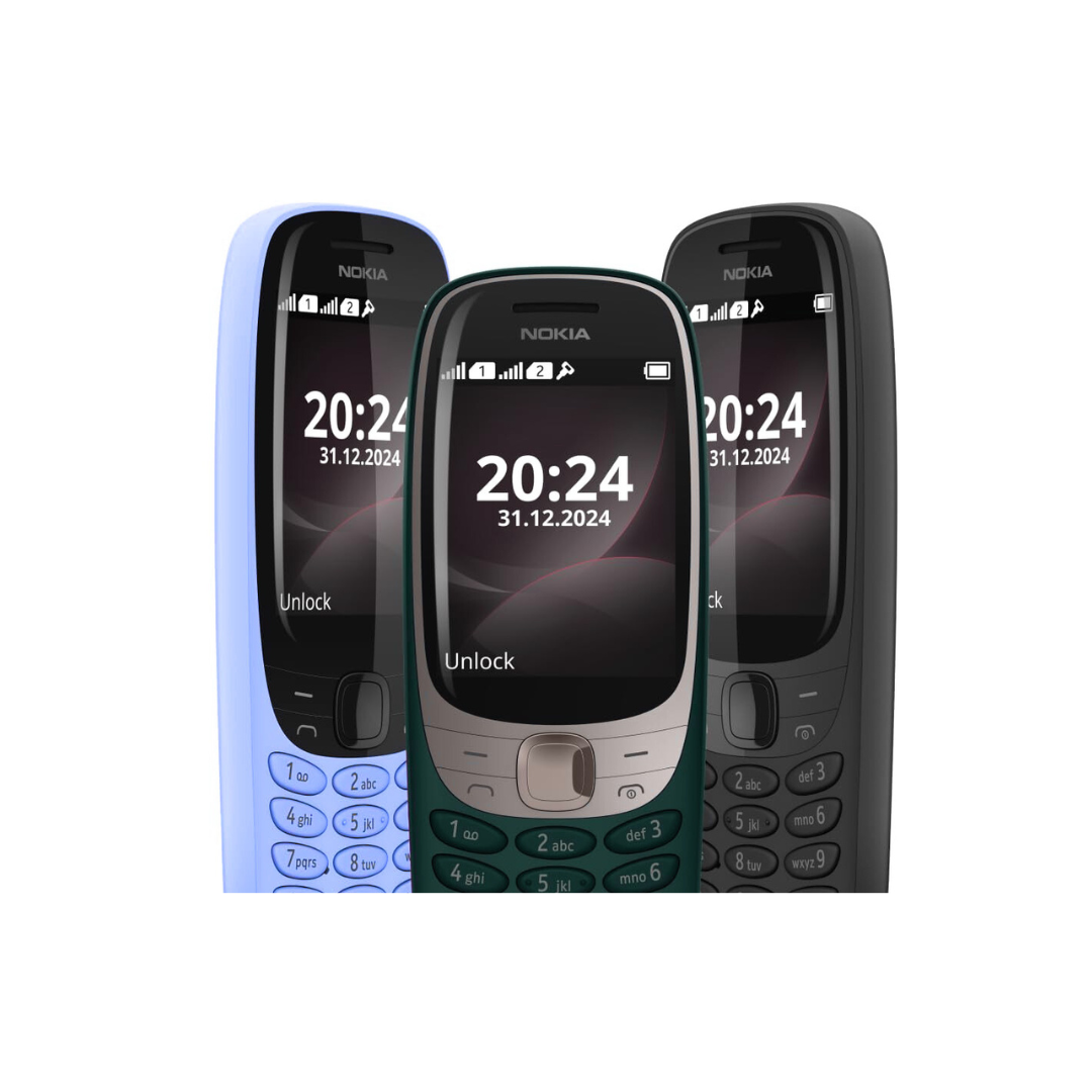 Nokia 6310 Dual SIM Keypad Phone | (Green, Blue, Black)