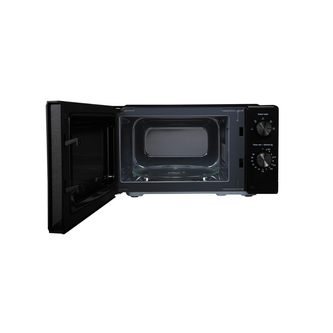 Haier 19 L Inverter Technology, Light Weight, 5 Power Levels Solo Microwave Oven (HIL1901MBPB, Black)