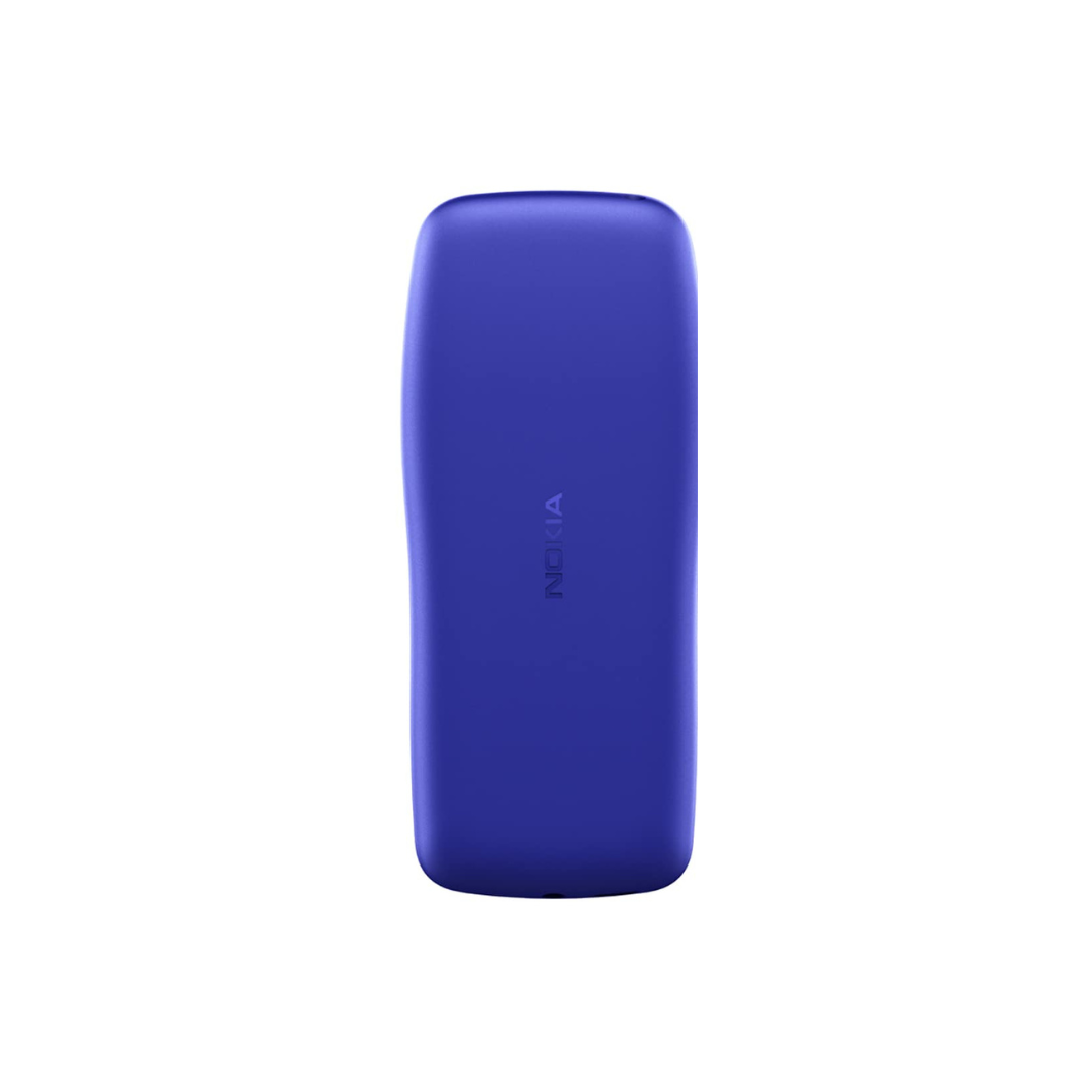 Nokia 105 Classic | Single SIM Keypad Phone with Built-in UPI Payments | Without Charger | (Blue, Charcoal)