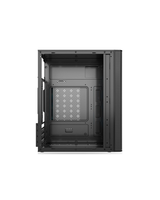 Ant Value VM10 Mid-Tower PC Case - Black (M-ATX) | 2 Rainbow Fans