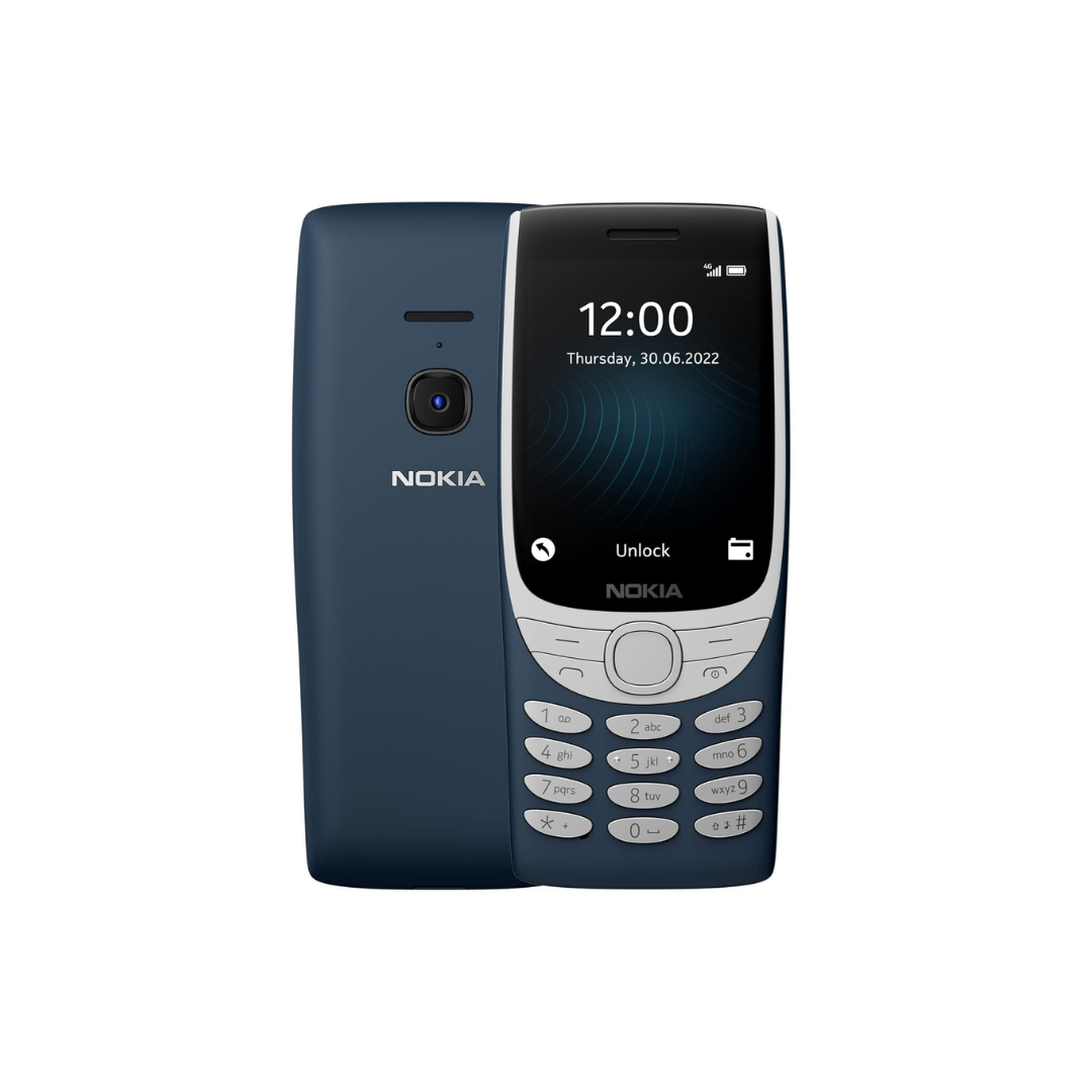 Nokia 8210 4G Volte keypad Phone with Dual SIM | Blue