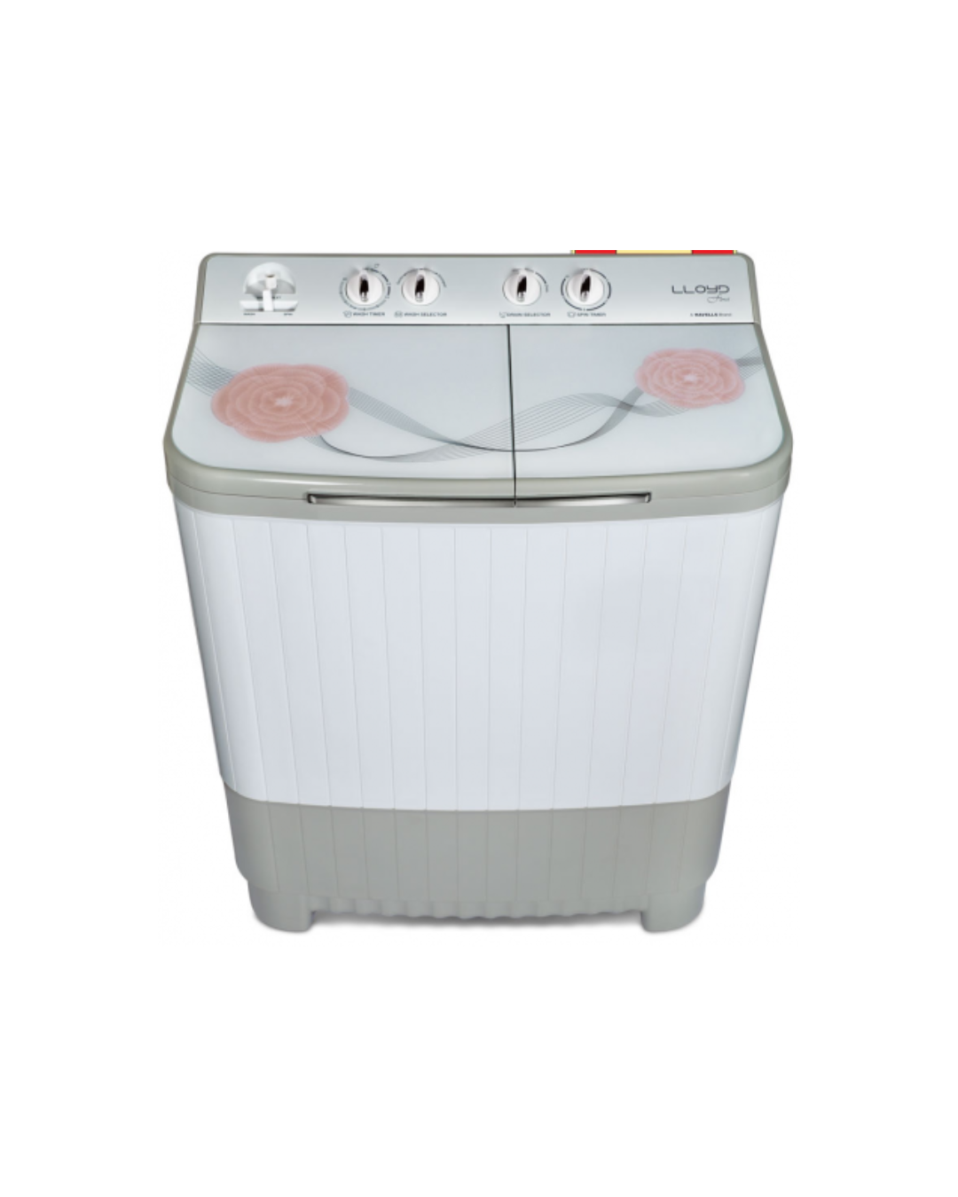 Lloyd 8.0 Kg Top Loading Semi Automatic Washing Machine - LWMS80MT1