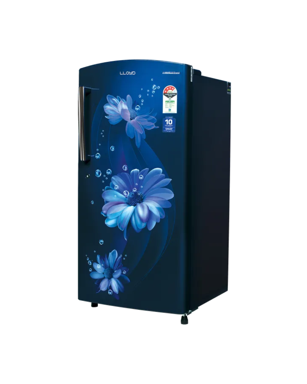 LLOYD 216L 4 Star Direct Cool Single Door Refrigerator Daisy Blue - GLDF244ST2LC