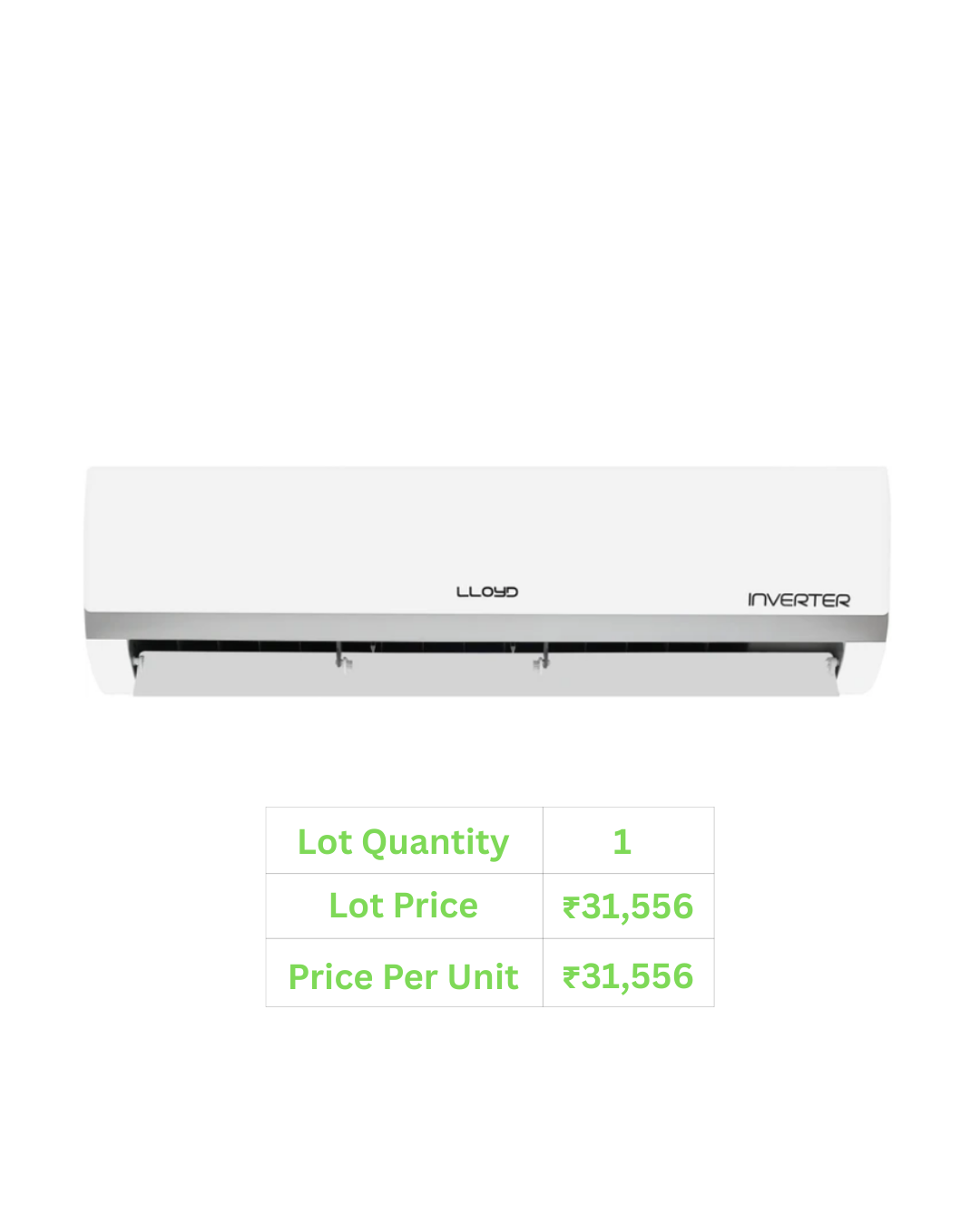 Lloyd BEE 2.0Tonne Inverter Split AC 3 Star - GLS24I3FWSEA