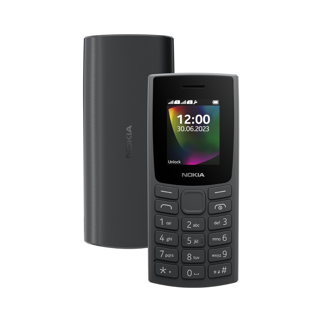 Nokia 106 4G Keypad Phone with Built-in UPI Payments App, Long-Lasting Battery, Wireless FM Radio & MP3 Player, MicroSD Card Slot, Single & Dual SIM Options