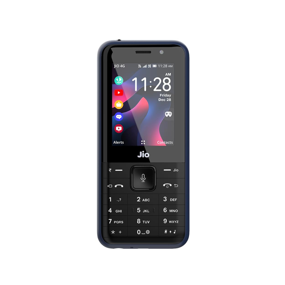 JioPhone Prima 2 4G Keypad Phone  | Luxe Blue