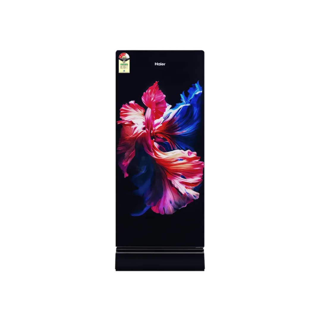 Haier Single Door Refrigerators – 165L to 215L | HRD & HED Series Models | Direct Cool, Toughened Glass, 3-Star Energy Efficient