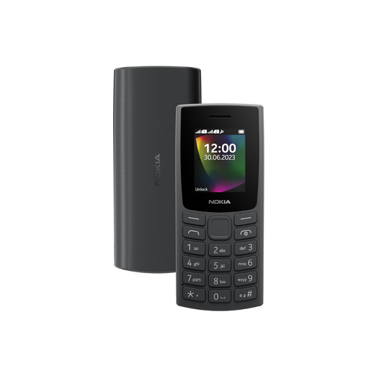 Nokia 106 Dual Sim with Built-in UPI Payments App | Charcoal