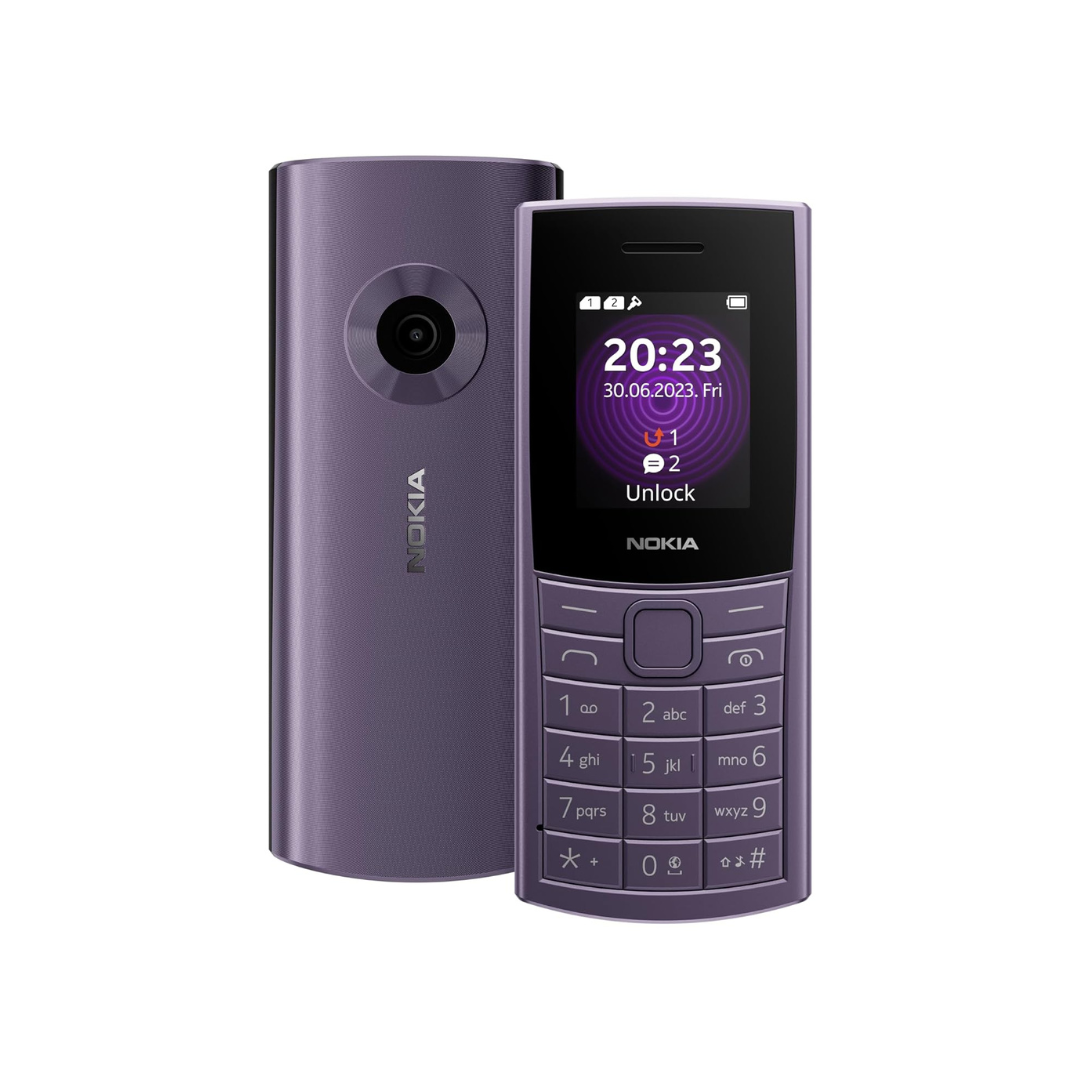 Nokia 110 4G & Dual SIM Keypad Phones | UPI App, Camera, FM Radio, MP3 Player, MicroSD, Long Battery, Pre-Loaded Games
