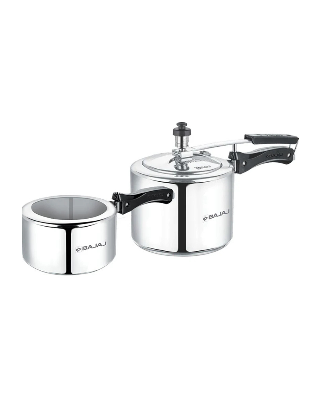 Bajaj 2L Inner lid pressure cooker Silver 2L (Cooker)