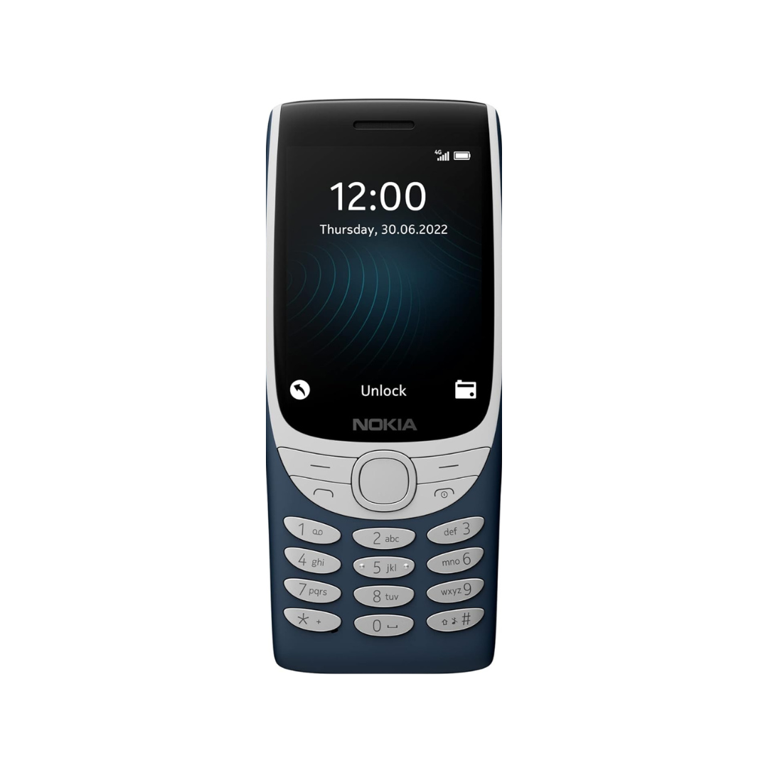 Nokia 8210 4G Volte keypad Phone with Dual SIM | Blue