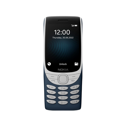 Nokia 8210 4G Volte keypad Phone with Dual SIM | Blue