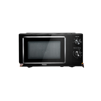 Haier 19 L Inverter Technology, Light Weight, 5 Power Levels Solo Microwave Oven  (HIL1901MBPB, Black)