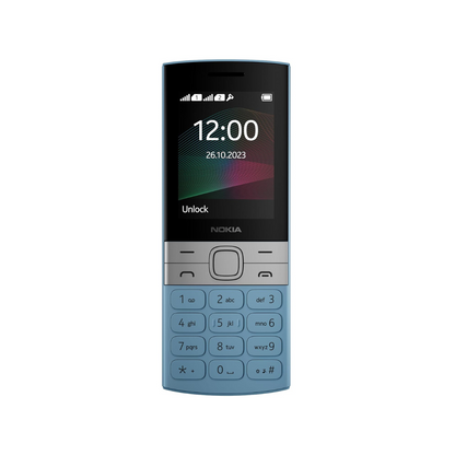 Nokia 150 Dual SIM Premium Keypad Phone  All-New Modern Premium Design | (Blue, Black, Red)