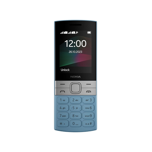 Nokia 150 Dual SIM Premium Keypad Phone  All-New Modern Premium Design | (Blue, Black, Red)