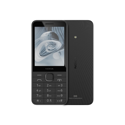 Nokia 220 4G | All-New 4G Keypad Phone with Dual SIM, Built-in UPI App| (Black, Peach)