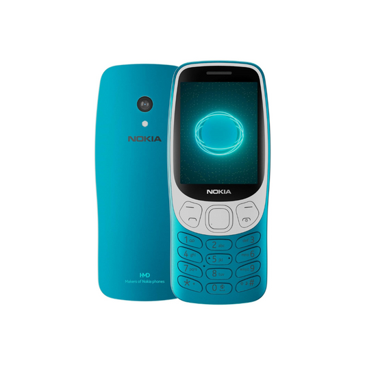 Nokia 3210 4G | All-New Classic with Dual SIM, YouTube, Scan & Pay UPI | ( Scuba Blue, Grunge Black , Y2K Gold)