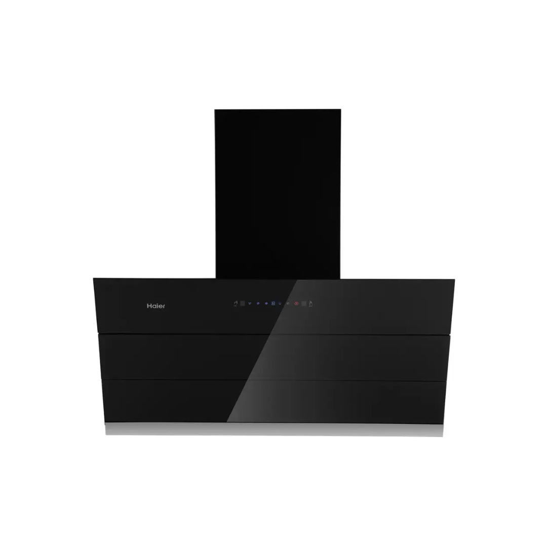 Haier HIH-V60HM-C Auto Clean Wall Mounted Black 1200 CMH Chimney