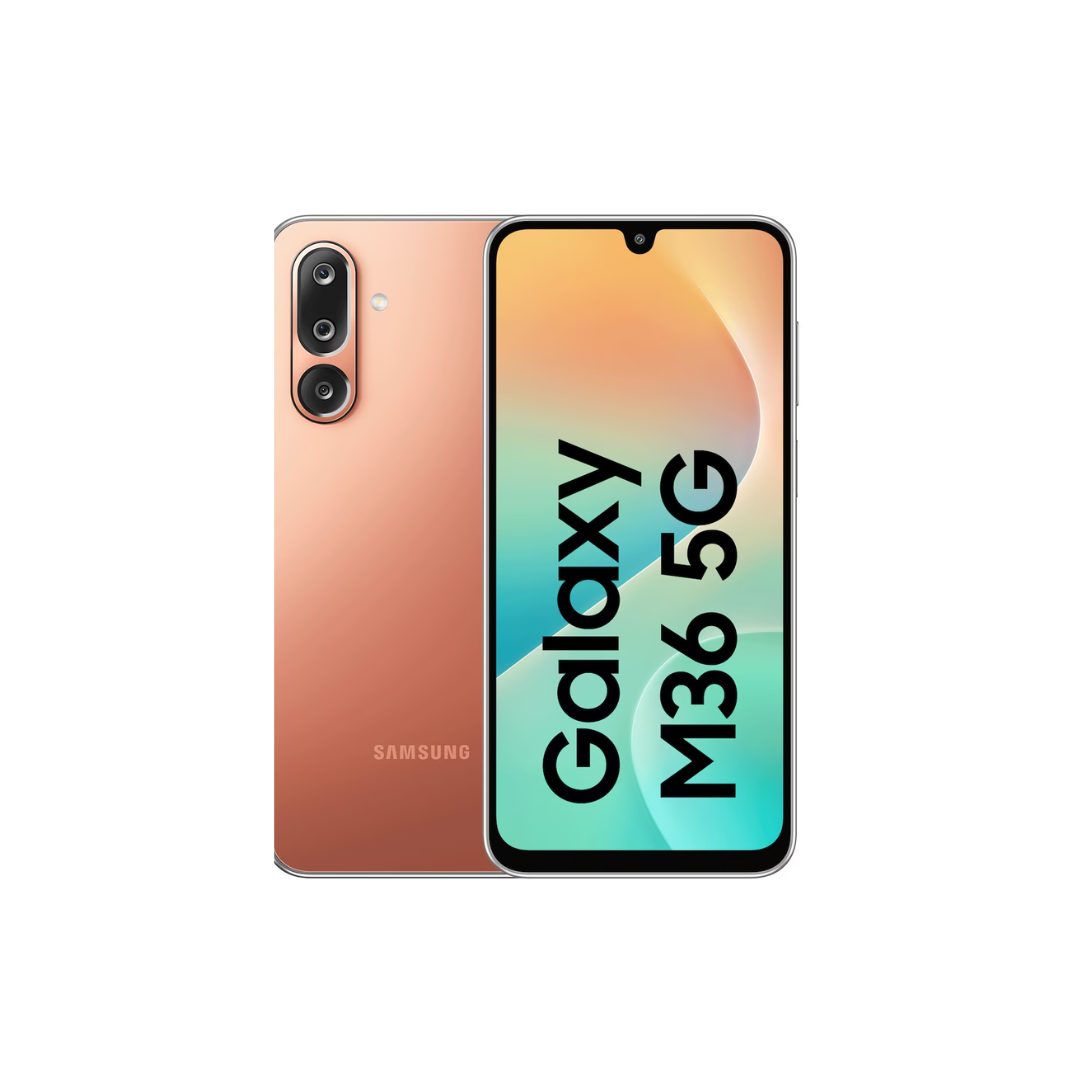 Samsung Galaxy M36 5G (6 GB RAM, 128 GB Storage)| Circle to Search| Google Gemini| Corning Gorilla Glass Victus+| 7.7mm Slim| AI Enhanced 50 MP OIS Triple Camera| Unmatched Nightography