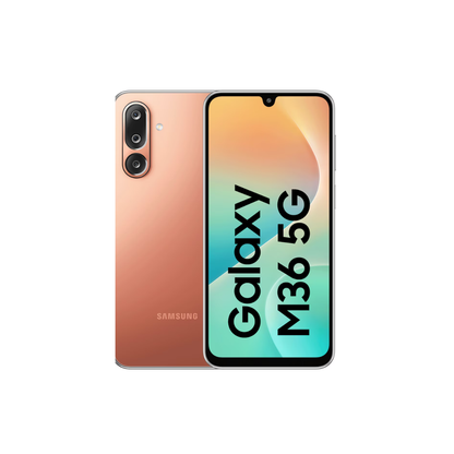 Samsung Galaxy M36 5G (6 GB RAM, 128 GB Storage)| Circle to Search| Google Gemini| Corning Gorilla Glass Victus+| 7.7mm Slim| AI Enhanced 50 MP OIS Triple Camera| Unmatched Nightography