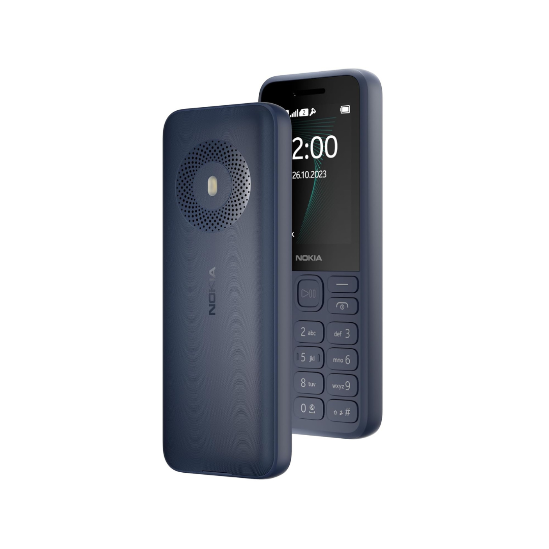 Nokia 130 Music | Built-in Powerful Loud Speaker with Music Player and Wireless FM | Dedicated Music Buttons | Dark Blue/Purple/Gold