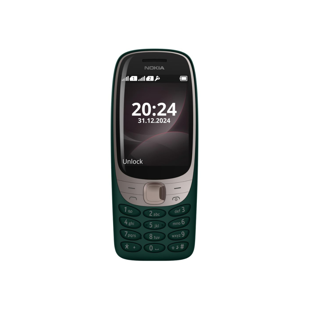 Nokia 6310 Dual SIM Keypad Phone | (Green, Blue, Black)