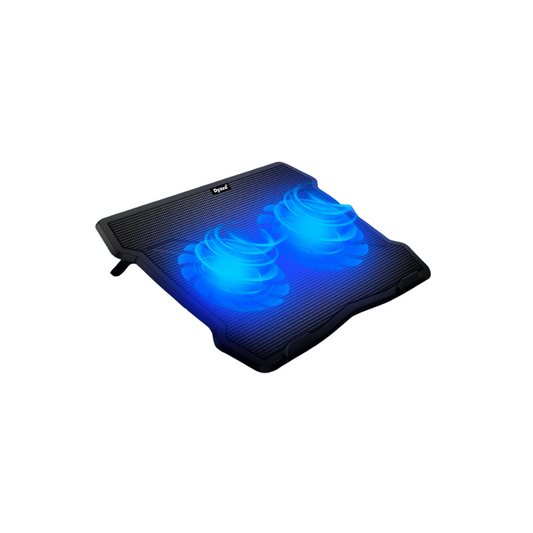 Dyazo 2 Fan Laptop Cooling Pad |  (Black)