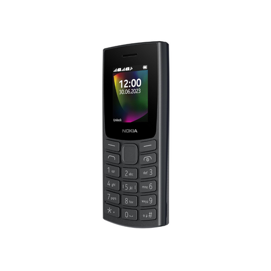 Nokia 106 Single Sim, Keypad Phone with Built-in UPI Payments App | (Charcoal, Green, Red)