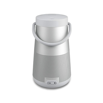 Bose SoundLink Revolve+ (Series II), Portable and Long-Lasting Bluetooth Speaker with 360 Wireless Surround Sound, 17 Hours of Battery Life, Water and Dust Resistant - Luxe Silver