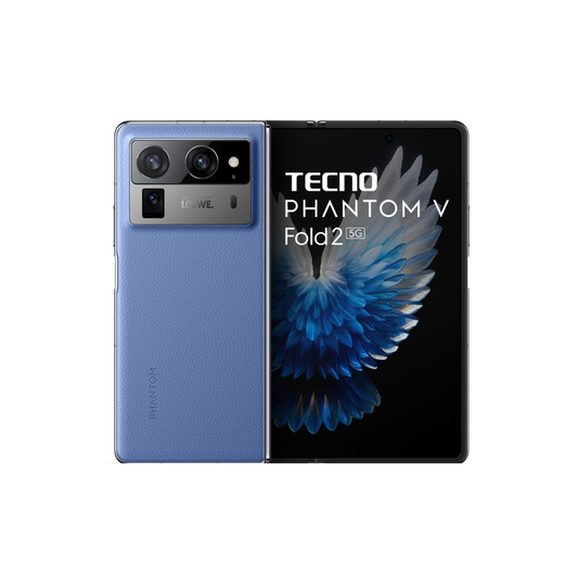 Tecno Phantom V Fold 2 12GB+512GB | Strongest Fold Ever | Largest Battery in Fold Segment-5750mAh | Rear - Triple 50MP Camera with OIS | 70W Fast Charger