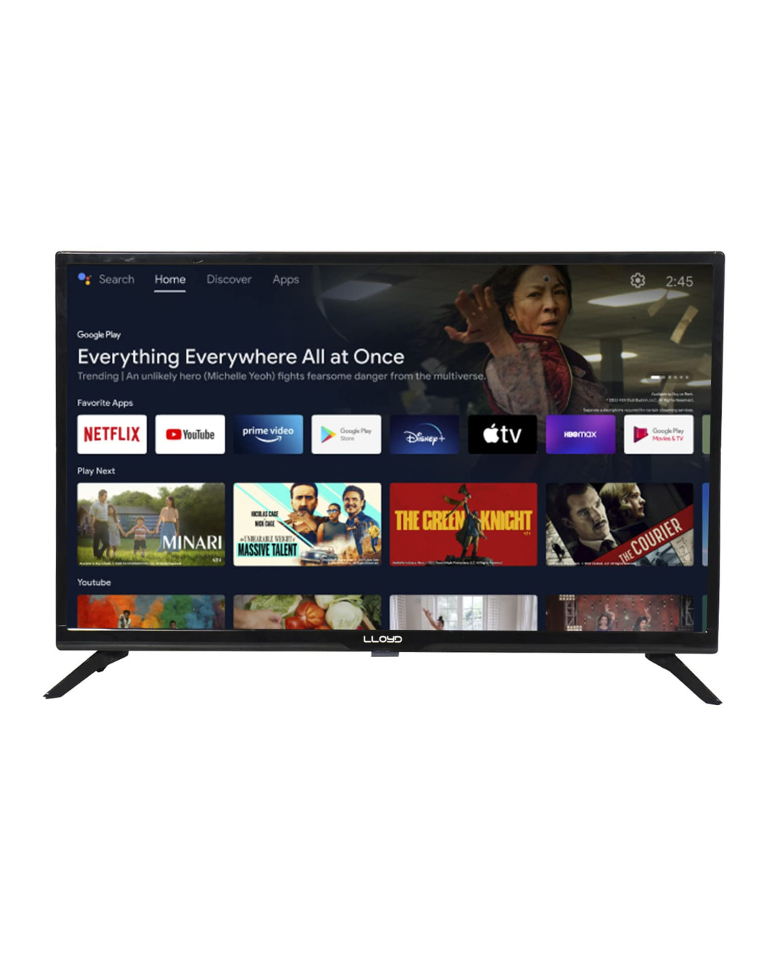 LLOYD 32 Inch(80cm) HD Smart LED TV - GL32H3K2CZ / 32HS410D