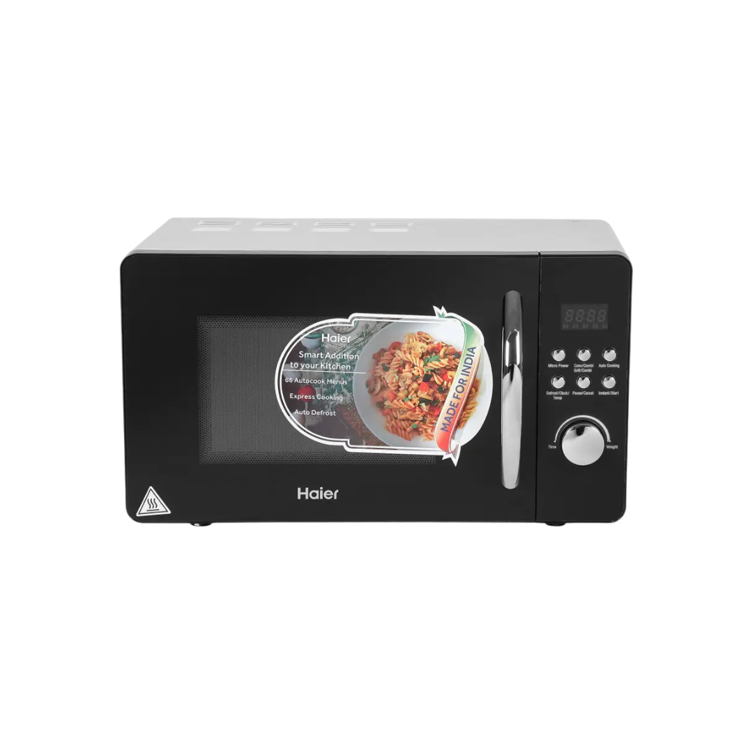 Haier HIL Series Microwave Oven – 19L to 30L | Solo, Convection & Combination | Grill, Bake, Reheat, Auto Cook