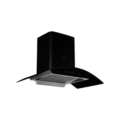 Haier HIH-G60HM-G Auto Clean Wall Mounted Black 1200 CMH Chimney