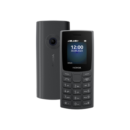 Nokia 110 4G & Dual SIM Keypad Phones | UPI App, Camera, FM Radio, MP3 Player, MicroSD, Long Battery, Pre-Loaded Games