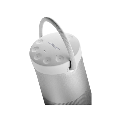 Bose SoundLink Revolve+ (Series II), Portable and Long-Lasting Bluetooth Speaker with 360 Wireless Surround Sound, 17 Hours of Battery Life, Water and Dust Resistant - Luxe Silver