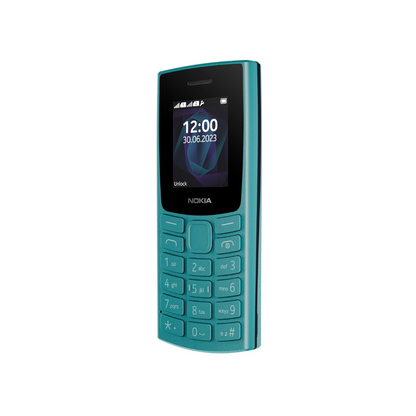 Nokia All-New 105 Dual Sim Keypad Phone with Built-in UPI Payments | Cyan