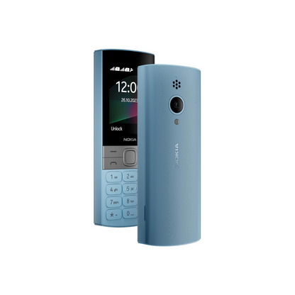 Nokia 150 Dual SIM Premium Keypad Phone  All-New Modern Premium Design | (Blue, Black, Red)