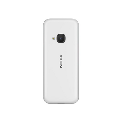 Nokia 5310 Dual SIM Keypad Phone with Rear Camera with Flash | (White/Red, Black/Red)