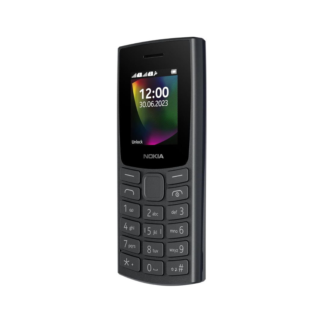 Nokia 106 Dual Sim with Built-in UPI Payments App | Charcoal