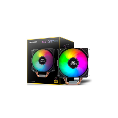 Ant Esports ICE-C612 with RGB LED PWM CPU Cooler/Fan