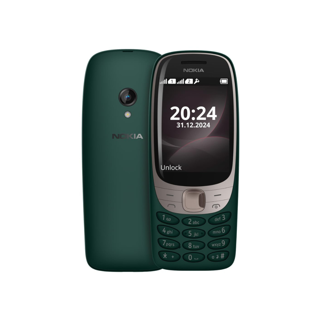 Nokia 6310 Dual SIM Keypad Phone | (Green, Blue, Black)