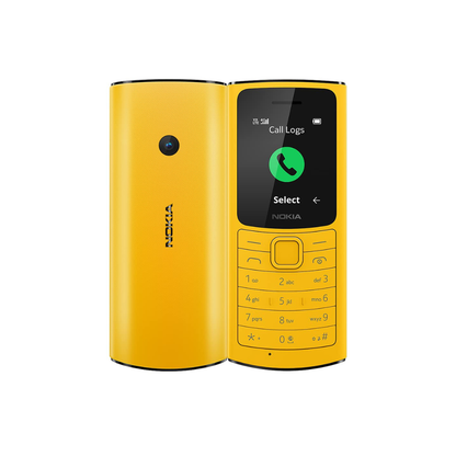 Nokia 110 4G & Dual SIM Keypad Phones | UPI App, Camera, FM Radio, MP3 Player, MicroSD, Long Battery, Pre-Loaded Games