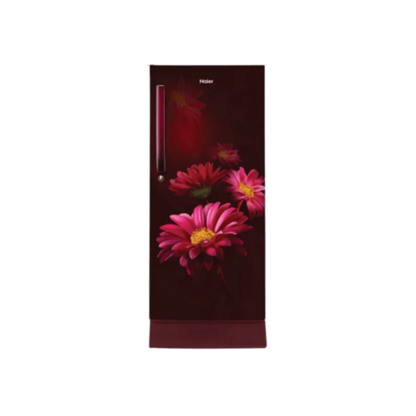 Haier 190L & 215L Direct Cool Single Door Refrigerator – 2★/5★, 1-Hour Icing + Diamond Edge Freezing, Toughened Glass Shelves, Stabilizer-Free